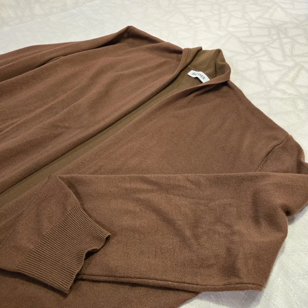 Grace Karin Women's Long Cardigan‎ Sweater Brown - Large
